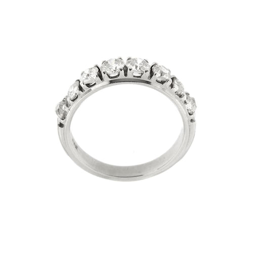 Bague 43 Bague Rivière avec diamants de 1,14 ct 58 Facettes 25585