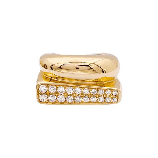 Bague 53 Bague Fred, "Success" or rose, diamants. 58 Facettes 34349