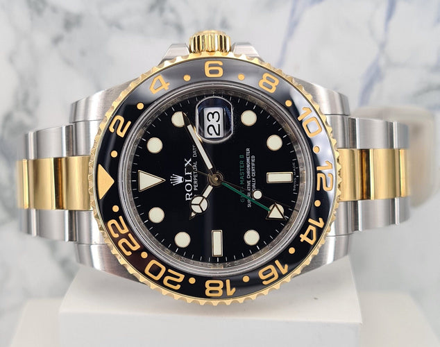 Montre ROLEX - Montre GMT-Master II Céramique 58 Facettes 116713LN