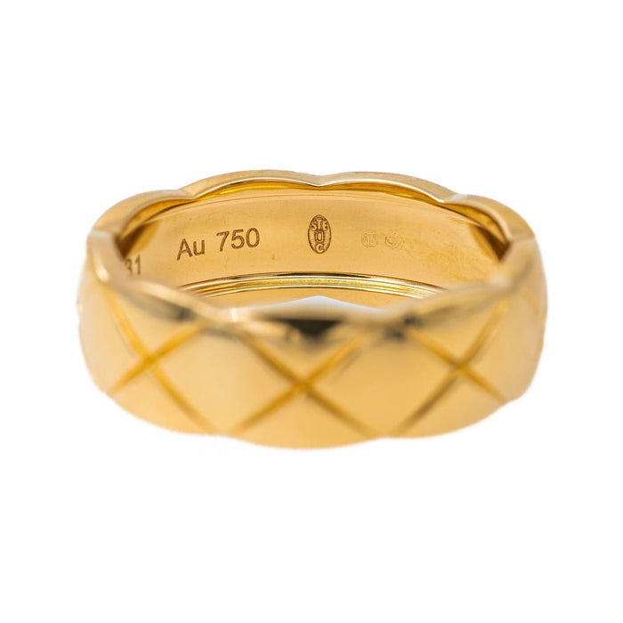 Bague 56 Chanel Bague Coco Crush Or jaune 58 Facettes 3553217CN