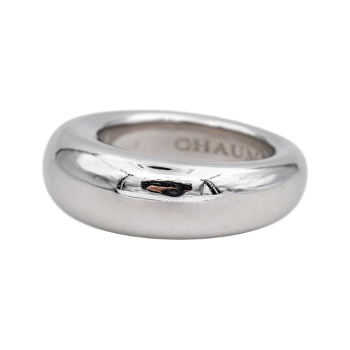 Bague 50 Chaumet Bague Jonc  Or blanc 58 Facettes 4864984CN