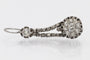 Boucles d'oreilles Boucles d'oreilles pendantes en or avec diamants taille ancienne, début du XXe siècle 58 Facettes 9968