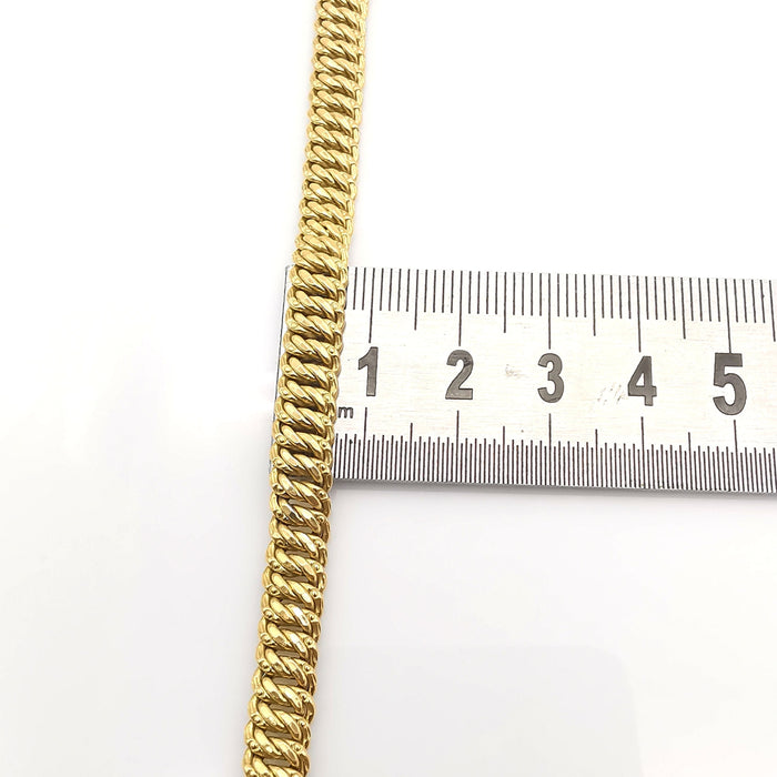 Bracelet Bracelet maille américaine en or 58 Facettes