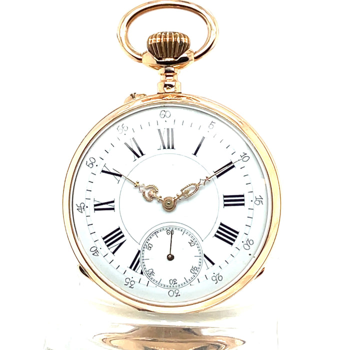 Montre Antique Gold Lépine Pocket Watch 58 Facettes