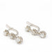 Boucles d'oreilles Boucles d'oreilles en platine et diamants 58 Facettes D362767RR