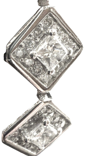 Bracelet Bracelet en or blanc et diamants 58 Facettes