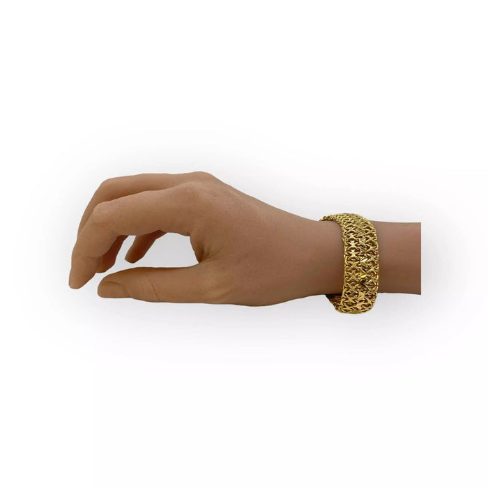 Bracelet Ruban en or