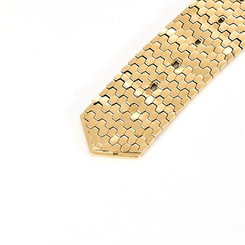 Bracelet ceinture en or jaune