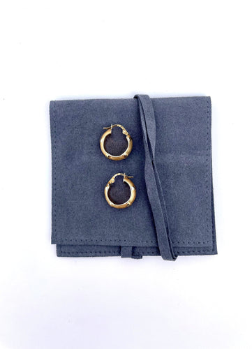 Boucles d'oreilles Créoles larges or jaune amati et brillant 58 Facettes