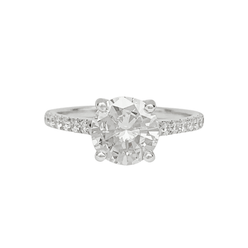 Bague 54 Bague solitaire diamant 1,53 carat. 58 Facettes 31806