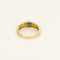 Bague 51 Bague en or jaune, saphir et diamants 58 Facettes HOU5591