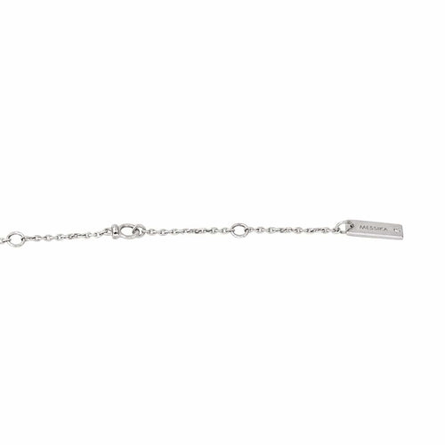 Collier Messika Collier My twin  Or blanc Diamant 58 Facettes 4600456RV