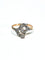 Bague 56.5 Bague en or et diamants Napoléon III 58 Facettes