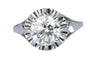 49 Bague or blanc platine diamant 2 carats 58 Facettes BGDOC244-107