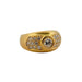 Bague 53 Bague Jonc or jaune et diamants 58 Facettes JONCOV