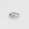 Bague 52 Bague tricercle en or blanc et diamants 58 Facettes LP438/12