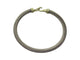 Bracelet bracelet DAVID YURMAN buckle classic cable 5mm en argent 925 or jaune 14k 58 Facettes 267212