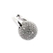 Boucles d'oreilles RAINBOW K - Mono boucle or blanc et diamants 58 Facettes 78883