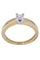Bague 51 Solitaire 2 ors diamant 58 Facettes 093531