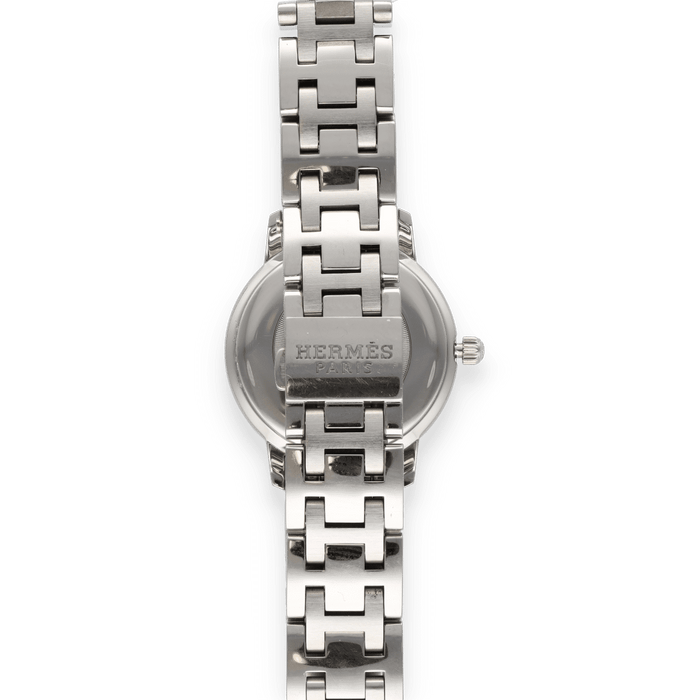 Montre HERMES - Montre Cap Cod petit modèle Dame Acier Diamants 58 Facettes