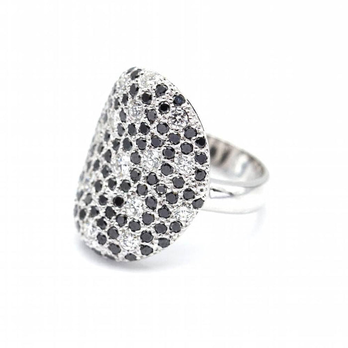 Bague 54 Bague ALEGORIA en or blanc et diamants 58 Facettes N102893