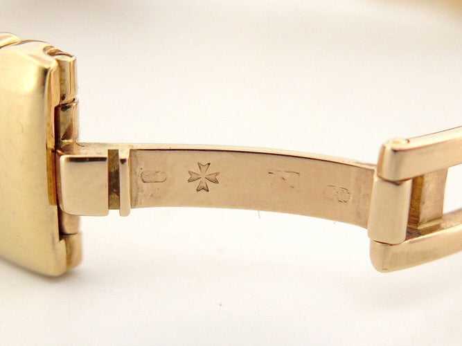 Montre vintage montre VACHERON CONSTANTIN malte ivy 21031 or 18k diamants quartz 58 Facettes 270028