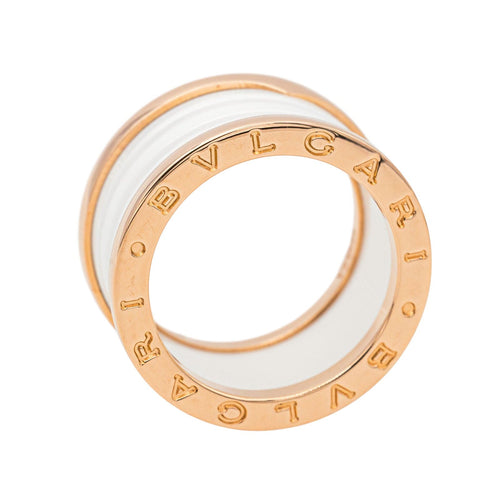 Bague 53 Bulgari Bague B.Zéro1 Or rose 58 Facettes 4166997RV
