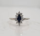 Ring 51.5 Marquise Sapphire Diamond Ring 58 Facettes 291