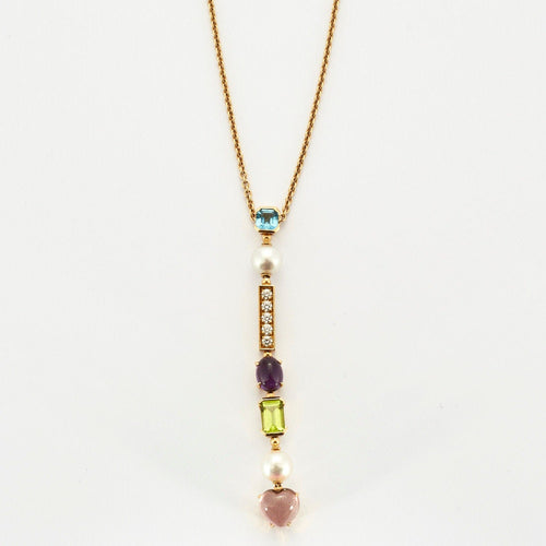 Collier BULGARI – Collier Allegra pierres fines 58 Facettes