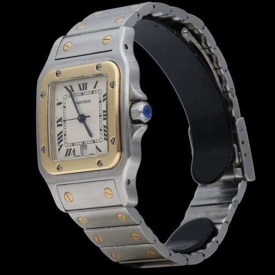 Montre Cartier Montre Santos Galbee Quartz 58 Facettes MT41457