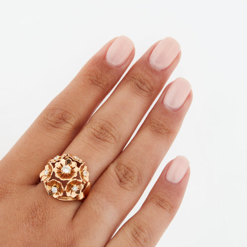 Bague 62 Bague Or Jaune - Diamants 58 Facettes RÉF 9076/17