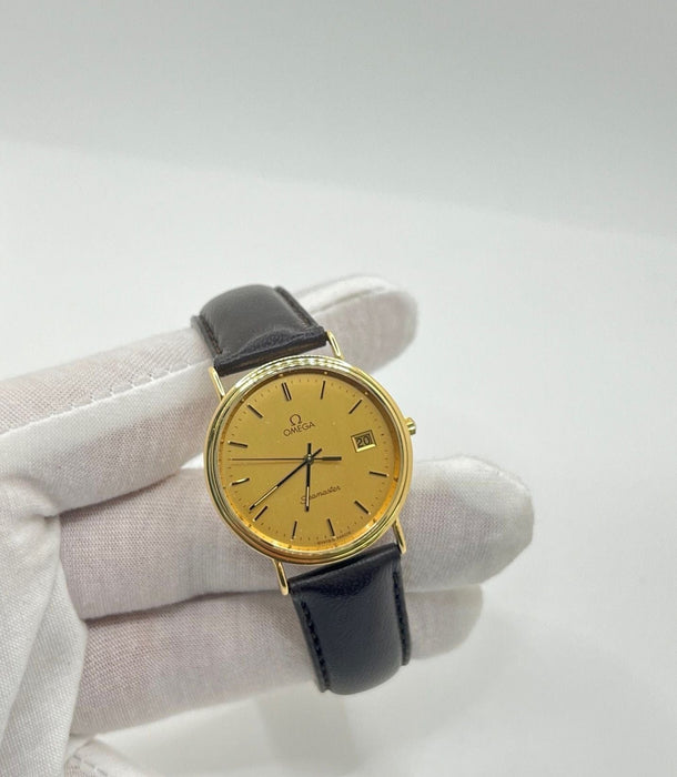 Montre OMEGA - Montre Seamaster or jaune 58 Facettes