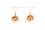 Boucles d'oreilles Boucles d'oreilles Napoléon III en or jaune serties de rubis 58 Facettes B543