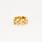 Bague 52 Bague en or 18k maille gourmette diamants 58 Facettes M8695