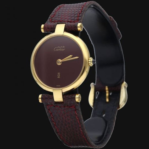 Montre Cartier Montre Must De Cartier Vermeil 58 Facettes MT41245