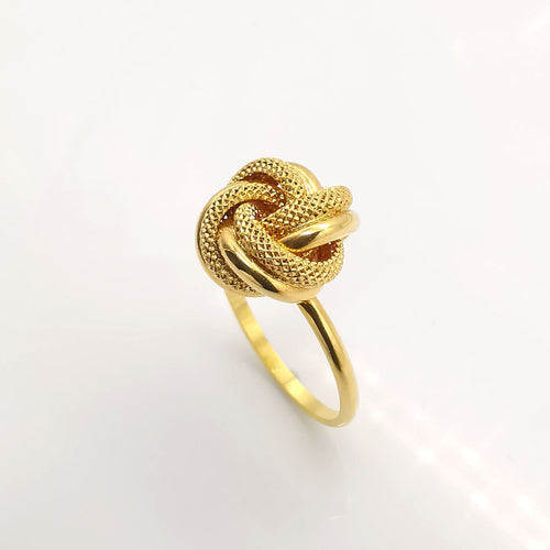 Bague 58 Bague en or jaune 18 carats 58 Facettes