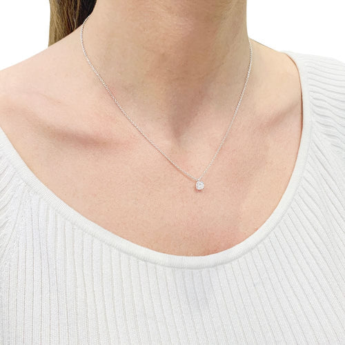 Collier Collier solitaire diamant. 58 Facettes 32358/30372