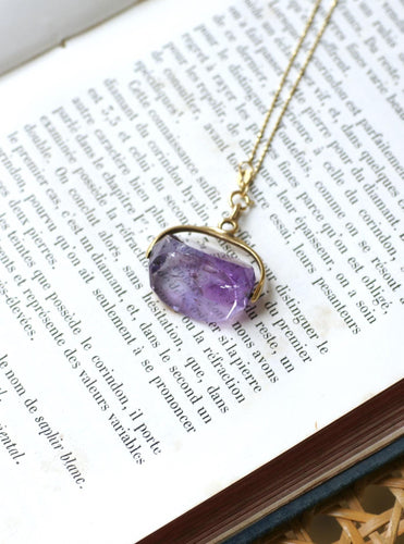 Pendentif Pendentif Sceau Ancien Pivotant Améthyste sur Or Jaune 58 Facettes