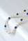 Collier Collier perles de culture et lapis lazuli or jaune 58 Facettes