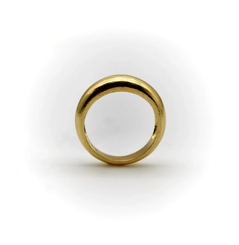 Bague Bague dôme en or 22 carats Signature 58 Facettes