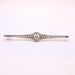 Brooch Art Deco brooch with diamonds on two golds 58 Facettes