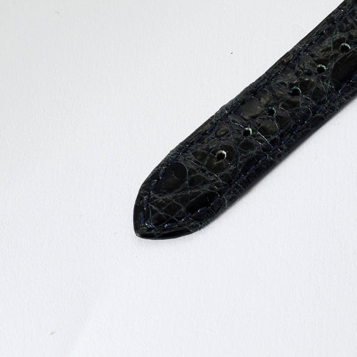 Montre Cartier - Montre Modèle "Tank Must" en argent, plaqué or et cadran bleu. 58 Facettes