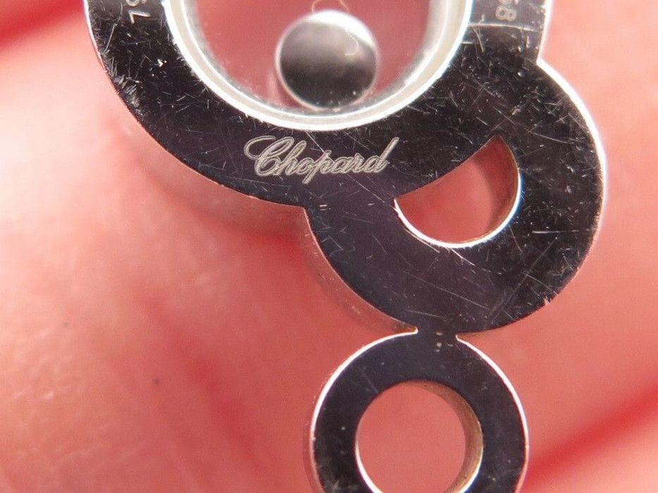 Collier collier CHOPARD pendentif happy or diamants 58 Facettes 258947