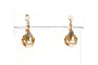 Boucles d'oreilles Boucles d'oreilles Art déco or jaune, perles et diamants taille rose 58 Facettes B472