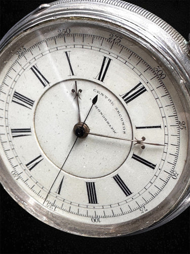 Montre Montre chronographe à secondes centrales Chester 1894 – Mouvement Lichtenstein, Manchester 58 Facettes