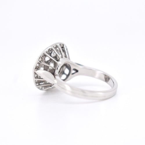 Bague 51 Bague Ronde Or 18 Carats et Diamants 58 Facettes 373