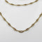 Collier Chaîne vintage en filigrane d'or 14 carats 58 Facettes A20013