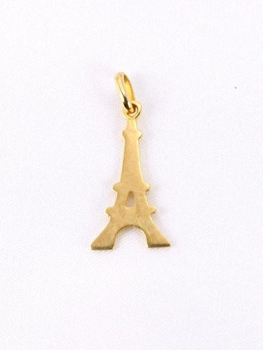 Pendentif Pendentif charms Tour Eiffel or jaune 58 Facettes 1076