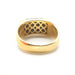Ring 54 Yellow gold and diamond ring 58 Facettes