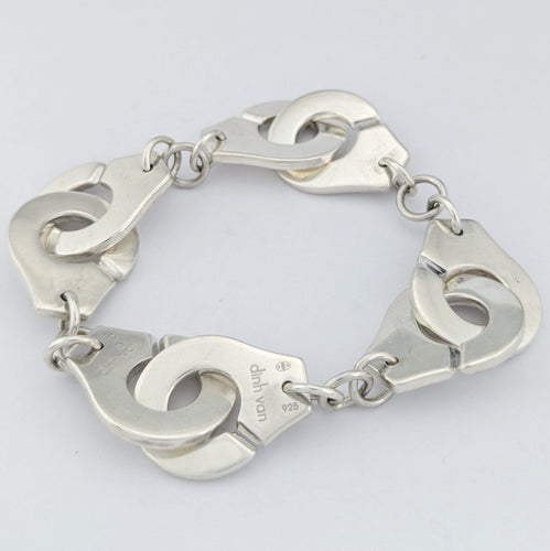 Bracelet Bracelet Dinh Van "Menottes R20´´ en argent 58 Facettes 32408